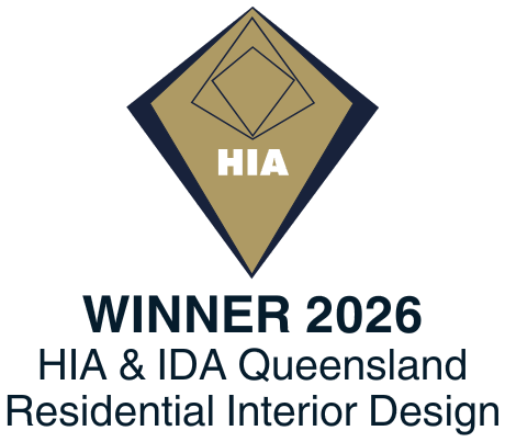 HIA & IDA Queensland — Winner, Residential Interior Design 2026